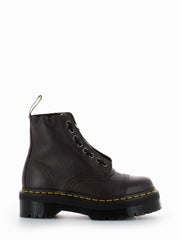 DR. MARTENS - Anfibi Sinclair milled nappa burgundy