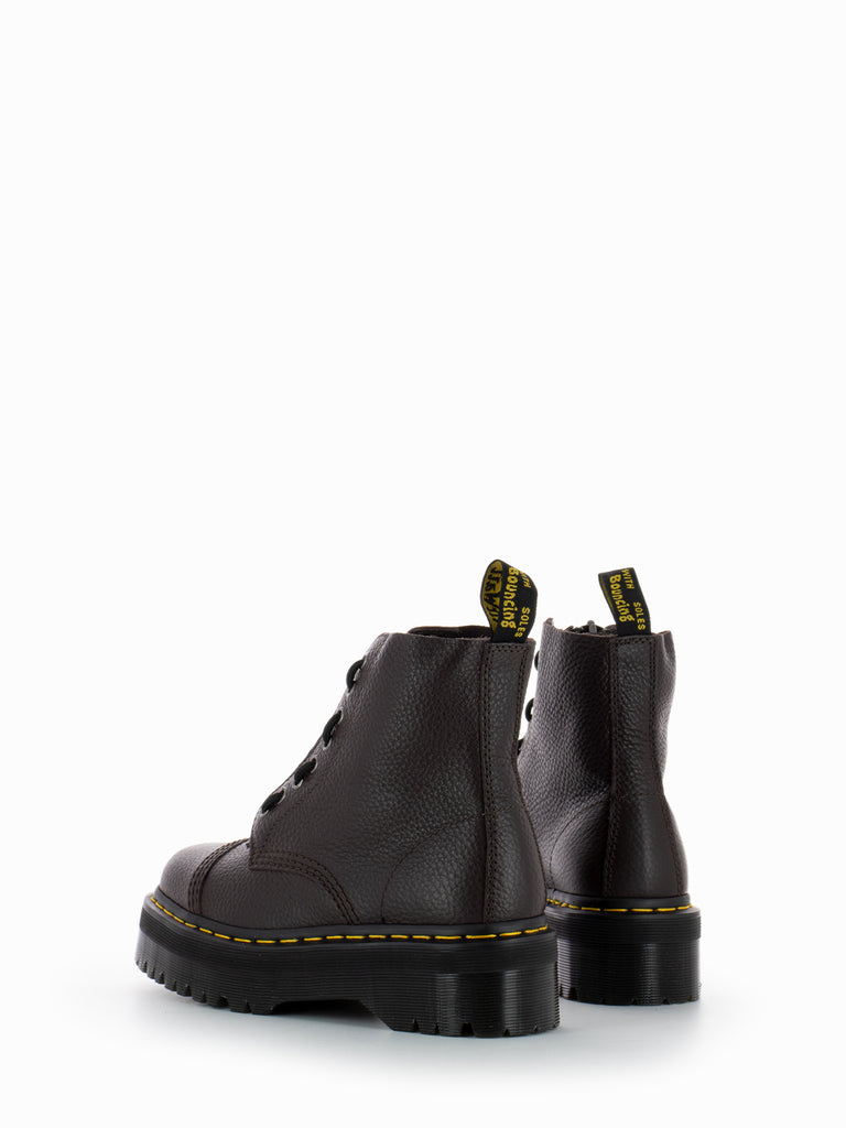 DR. MARTENS - Anfibi Sinclair milled nappa burgundy