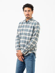 EDMMOND STUDIOS - Camicia Bai quadri blue