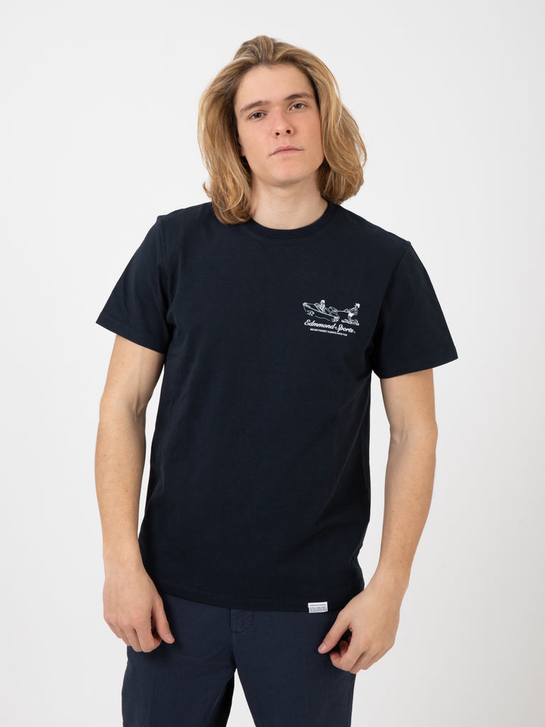 EDMMOND STUDIOS - T-shirt Calypso navy