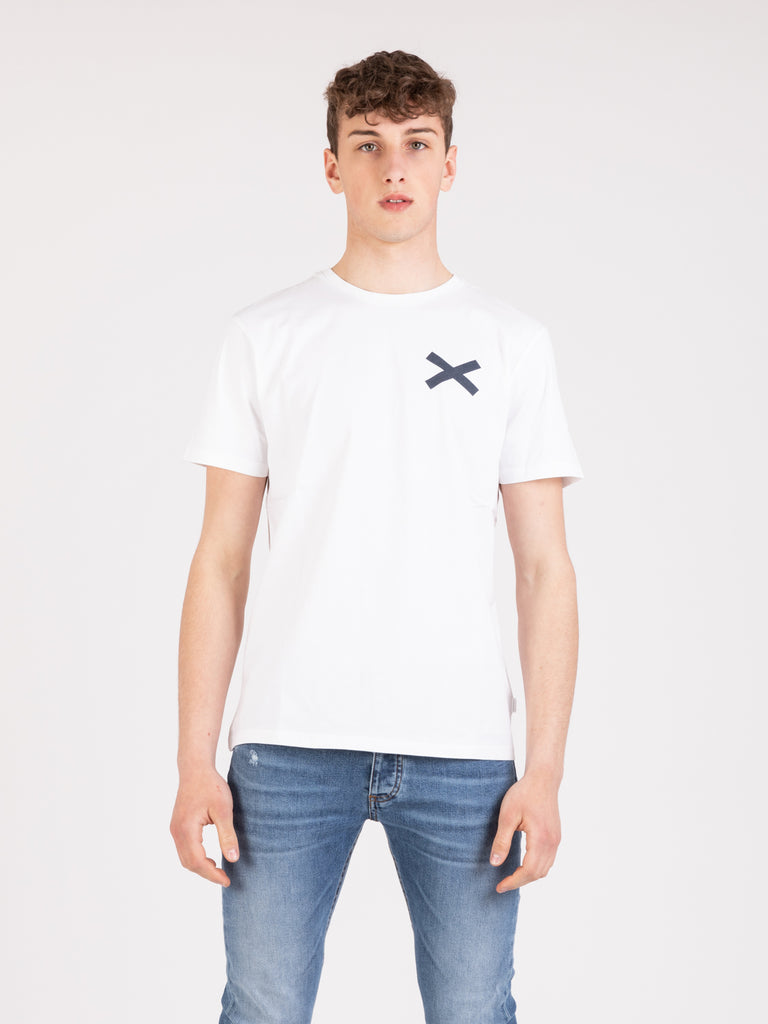 EDMMOND STUDIOS - T-shirt Cross NS plain white