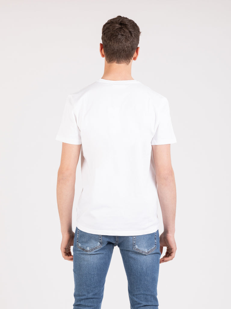 EDMMOND STUDIOS - T-shirt duck patch bianca