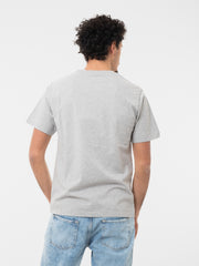 EDMMOND STUDIOS - T-Shirt Hooked grey melange