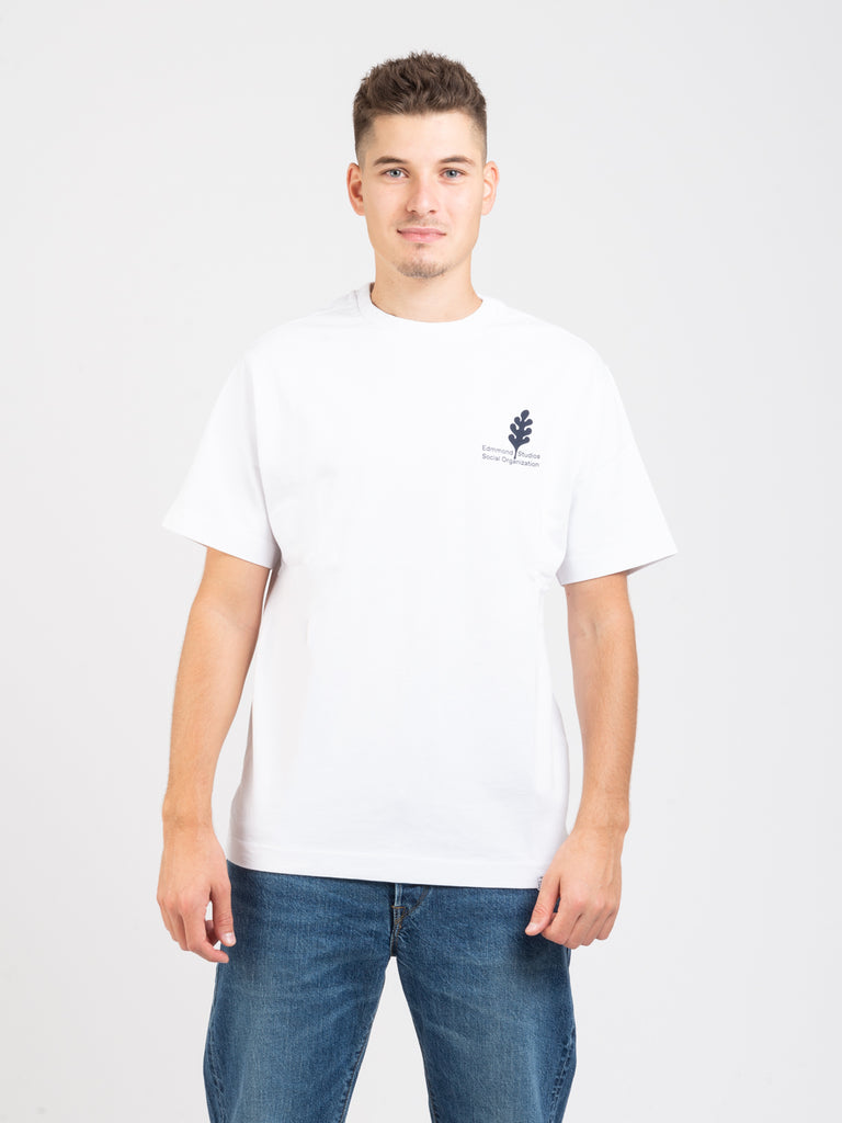 EDMMOND STUDIOS - T-shirt Lake plain white