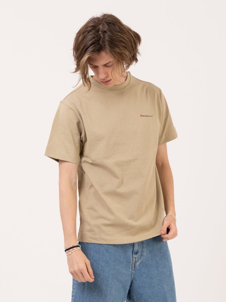EDMMOND STUDIOS - T-shirt Lettuce plain tan