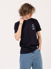 EDMMOND STUDIOS - T-shirt Little Ted plain navy