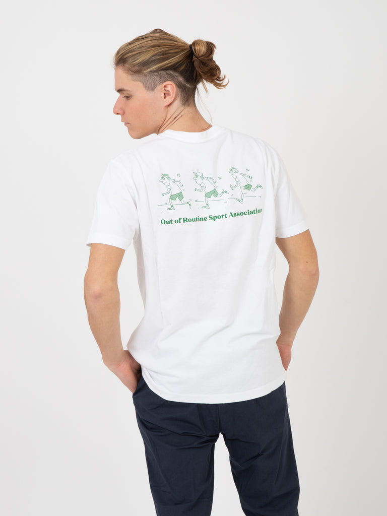 EDMMOND STUDIOS - T-shirt out of routine white