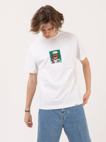 T-shirt Potrait plain white