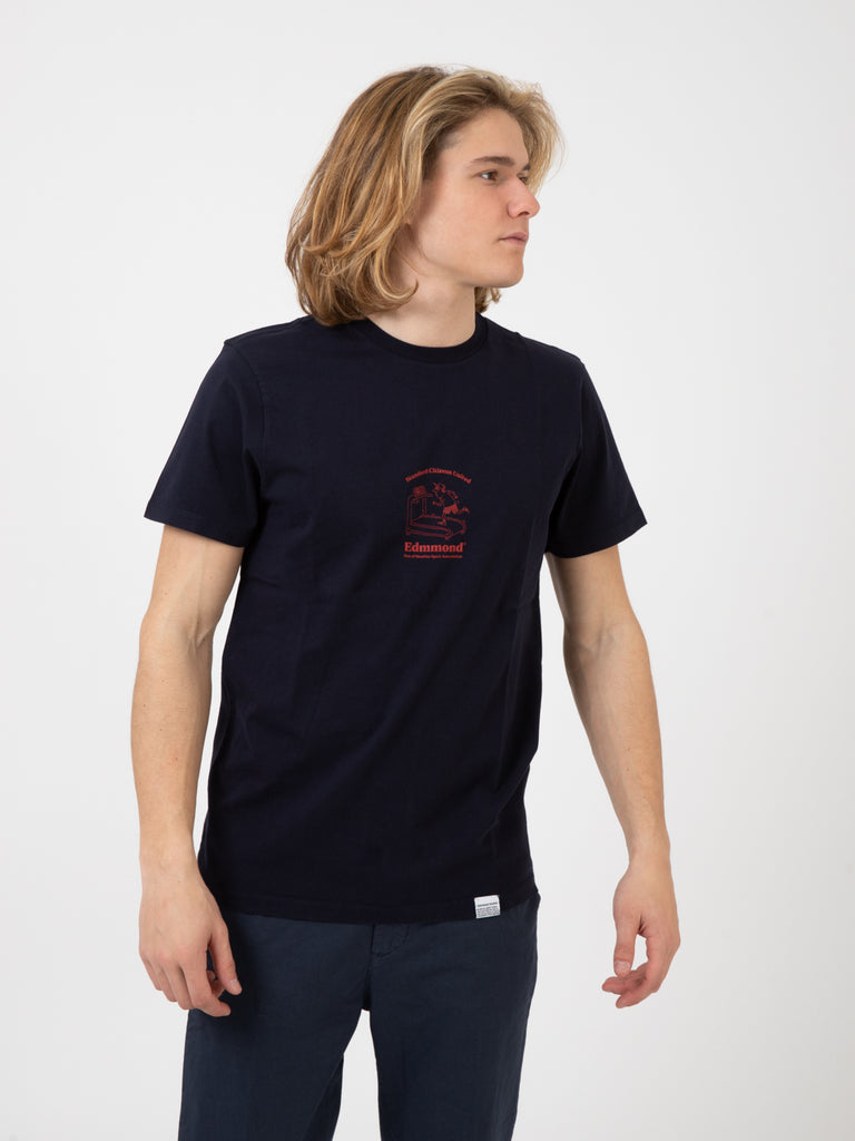 EDMMOND STUDIOS - T-shirt Runner navy