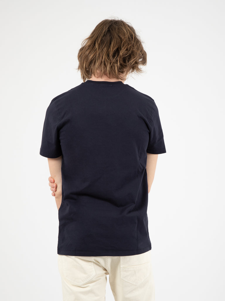 EDMMOND STUDIOS - T-Shirts in cotone biologico navy