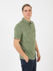 EDMMOND STUDIOS - Polo Terry plain olive