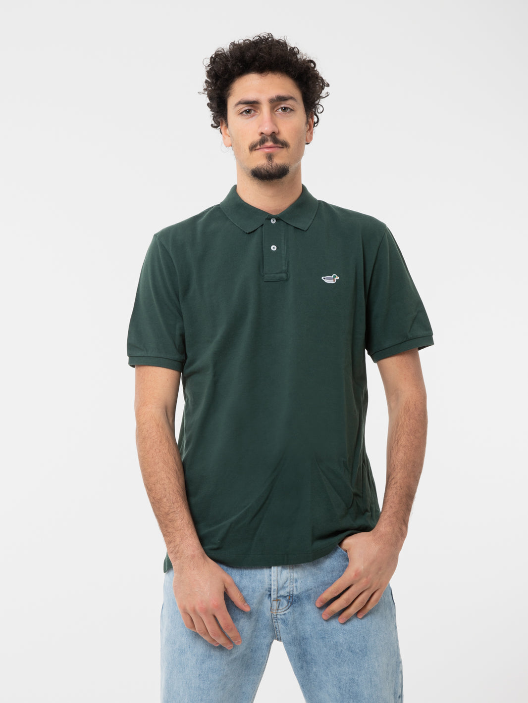 Wilson Polo plain dk green