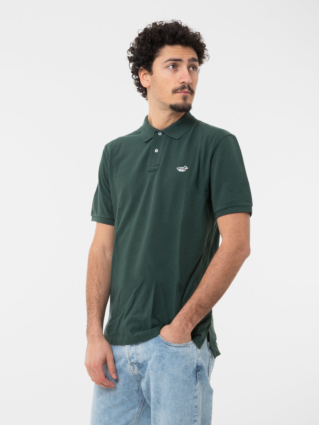 Wilson Polo plain dk green