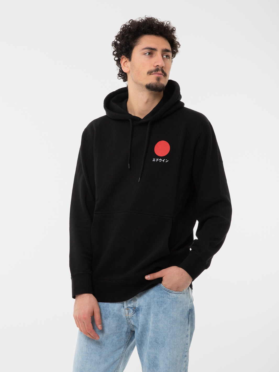 Felpa Japanese Sun Hoodie Sweat black