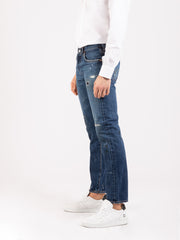 EDWIN - Jeans regular mid used denim medio scuro