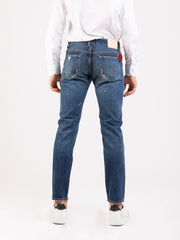EDWIN - Jeans regular mid used denim medio scuro