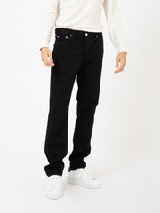 EDWIN - Jeans regular tapered black rinsed