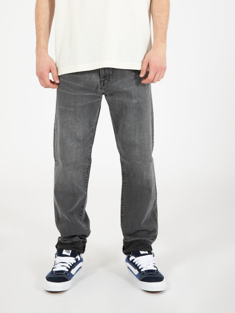 EDWIN - Jeans regular tapered light used black