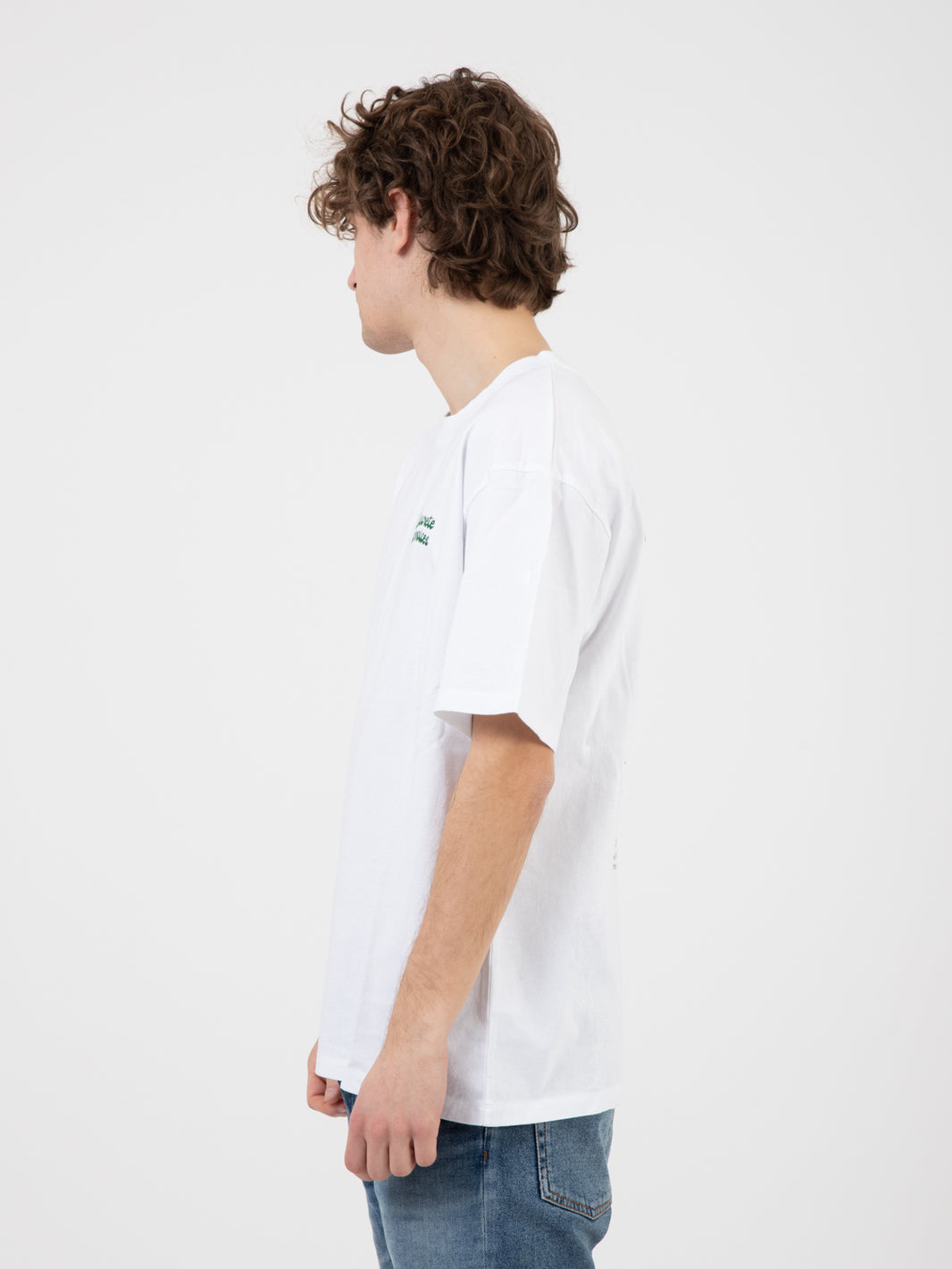 T-Shirt Discrete Service white