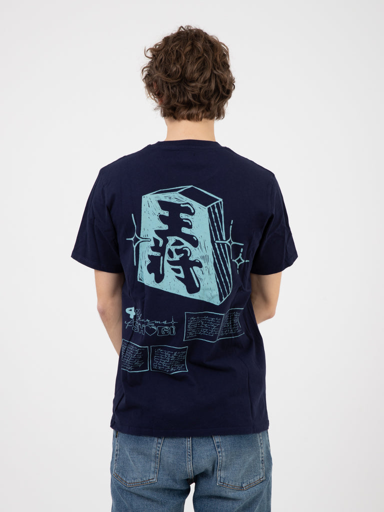 EDWIN - T-Shirt Shogi Maritime blue