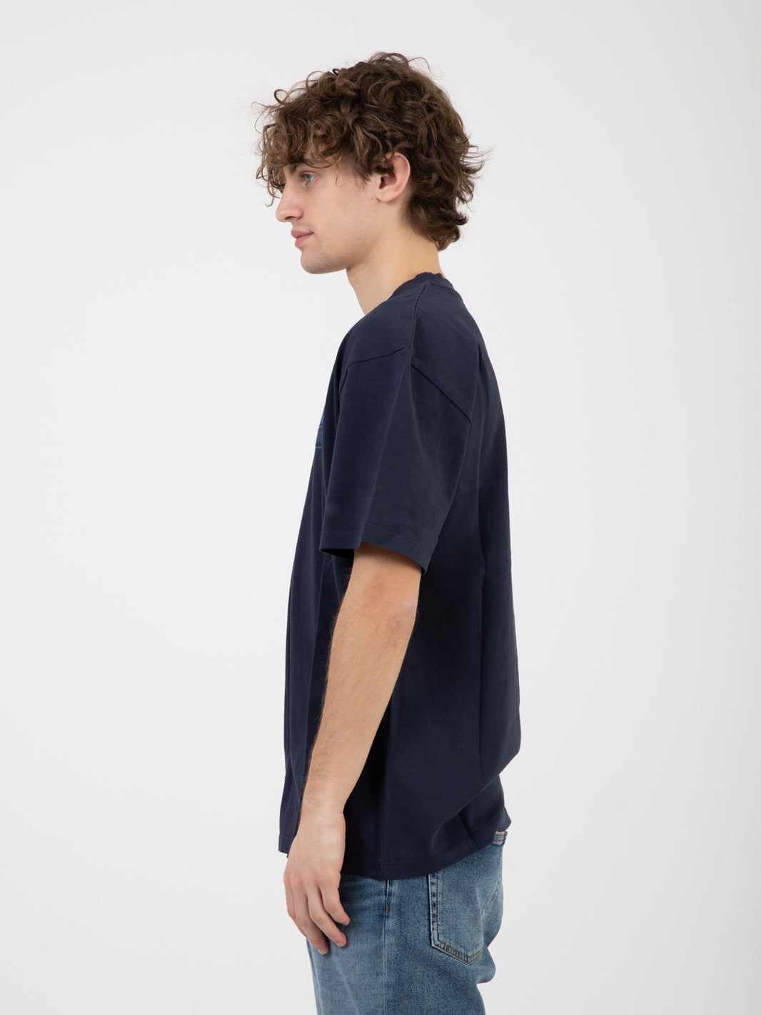 T-Shirt Sunset On Mt Fuji navy blazer