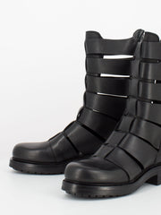 ELENA IACHI - Biker Vip in pelle neri