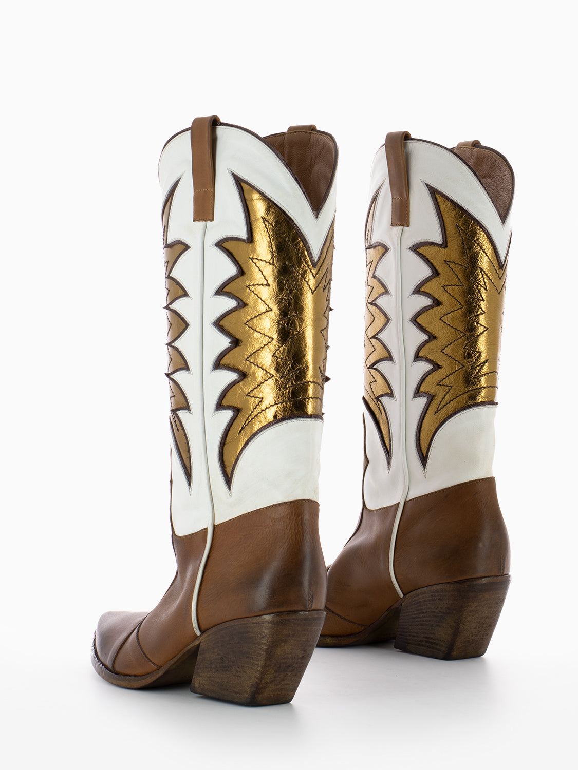 Stivale texano sax sughero / bronzo