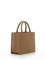 ELISABETTA FRANCHI - Borsa shopper mini cuoio