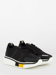 FABI - Sneakers F65 nero / giallo