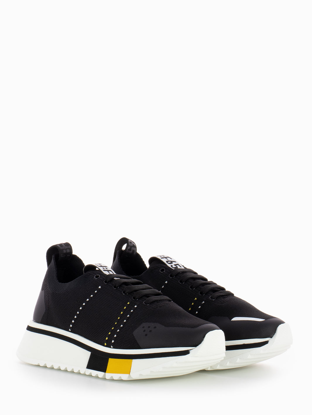 Sneakers F65 black / yellow
