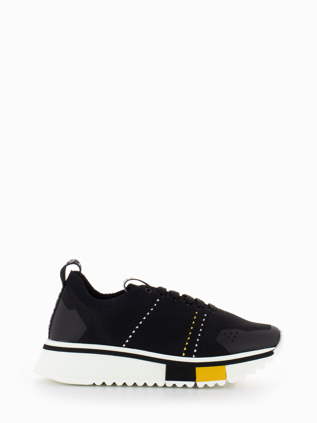 Sneakers F65 black / yellow