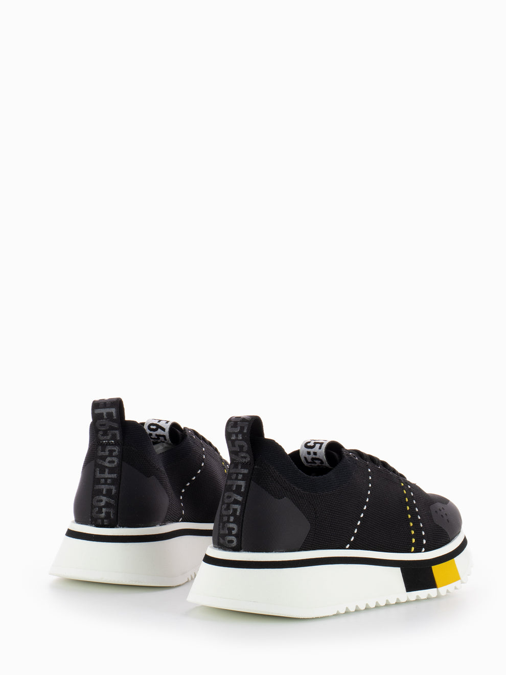 Sneakers F65 black / yellow