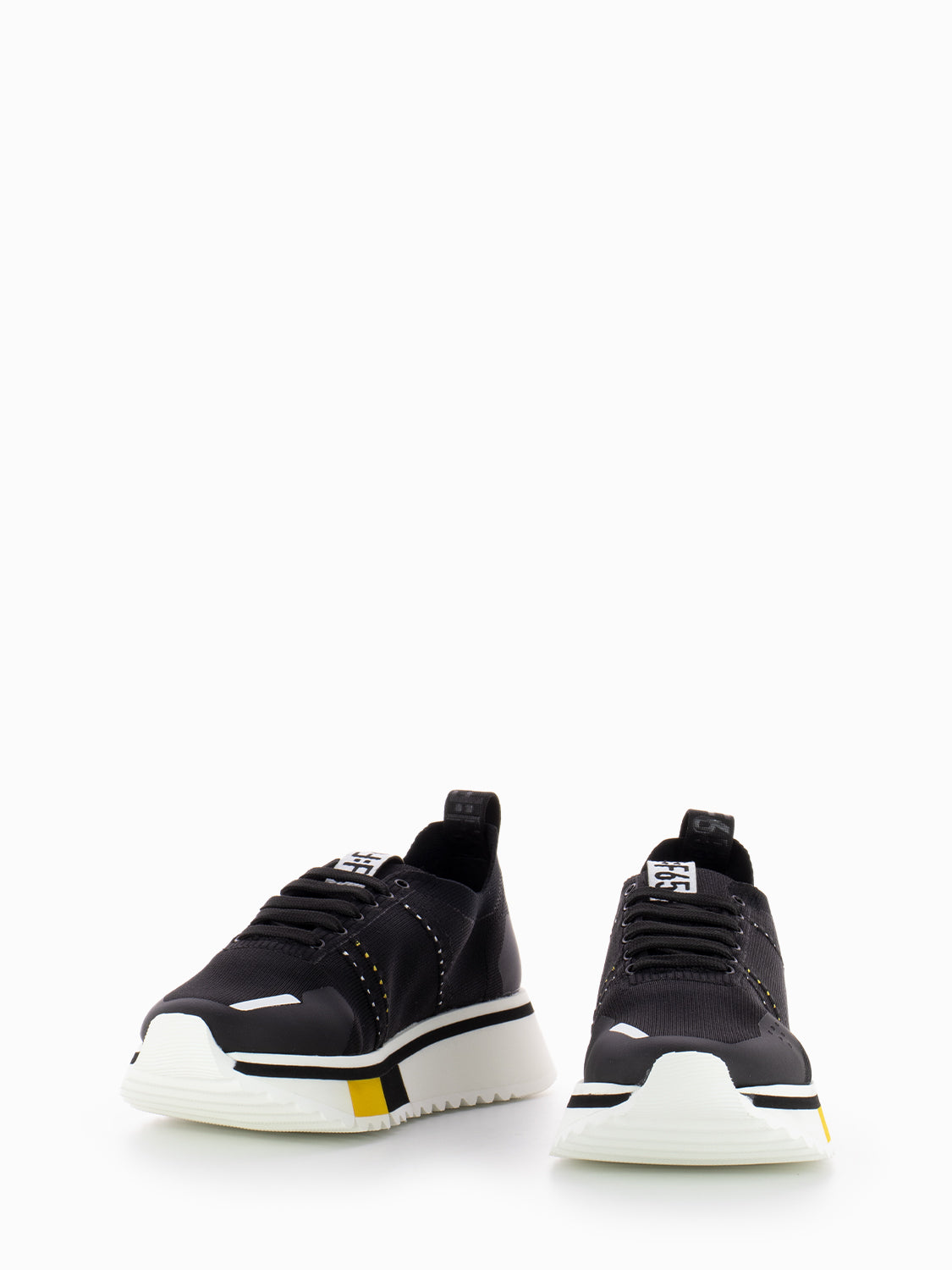 Sneakers F65 black / yellow