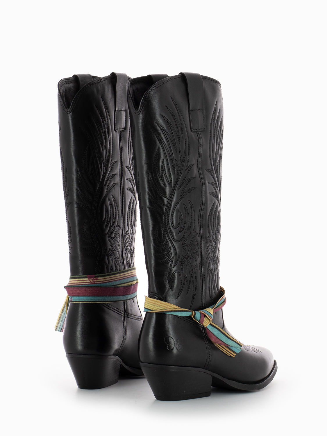 Stivale Texano Selma Calf black