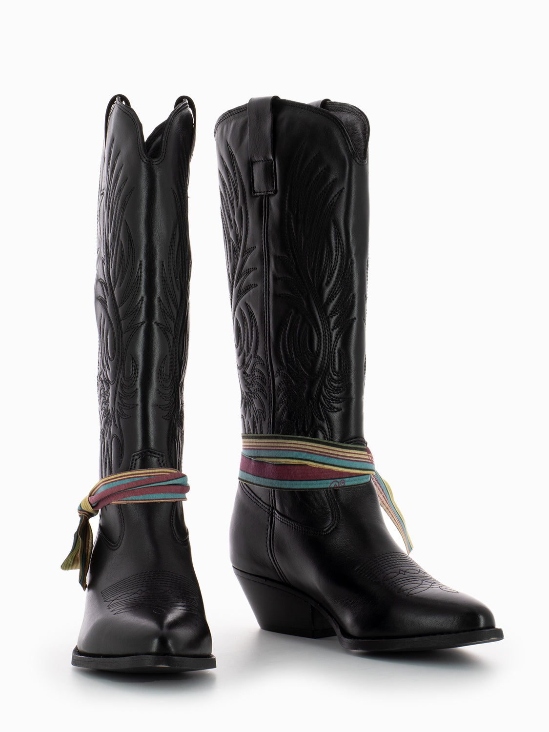 Stivale Texano Selma Calf black