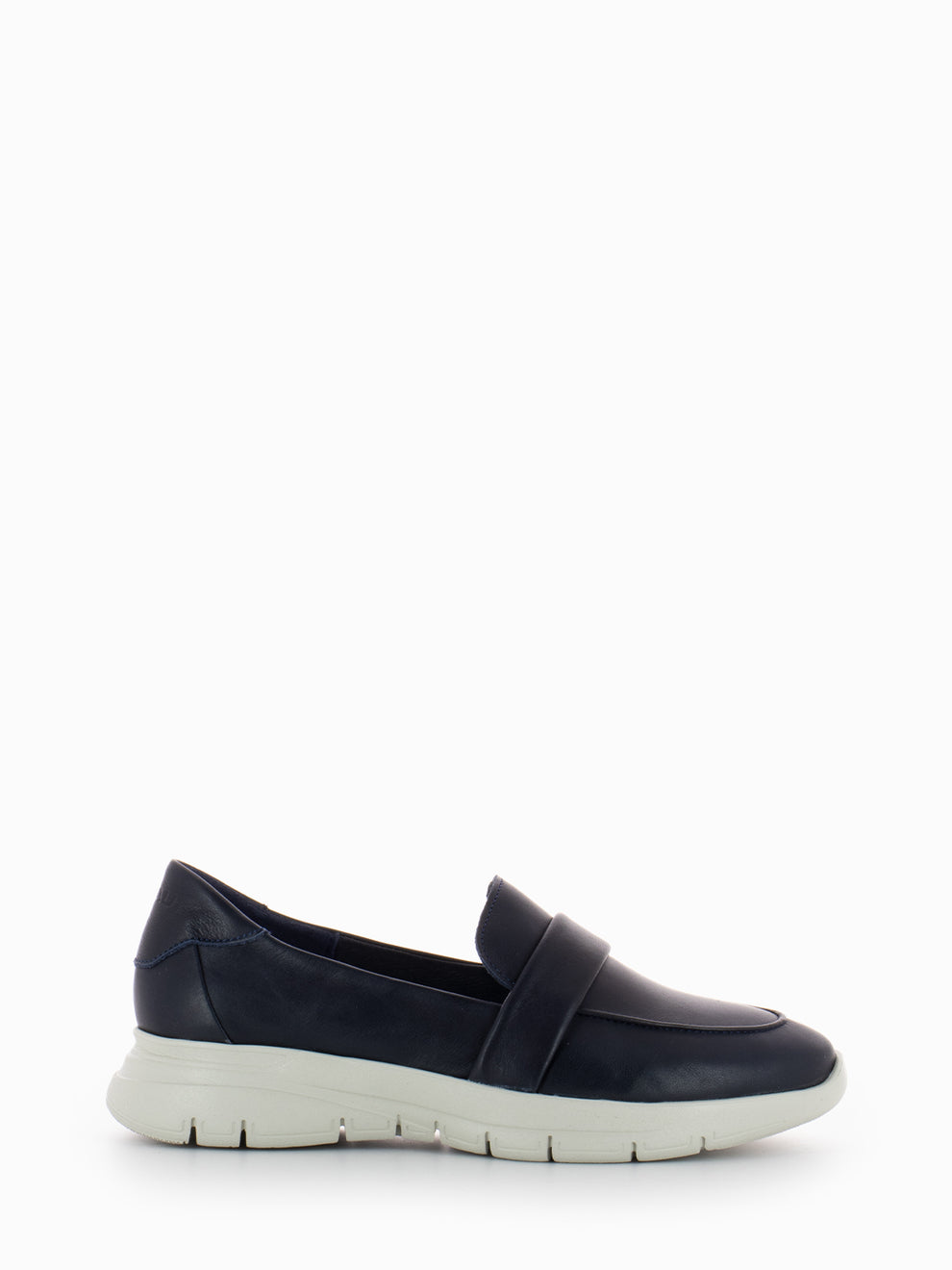 Blue Mousse Moccasins