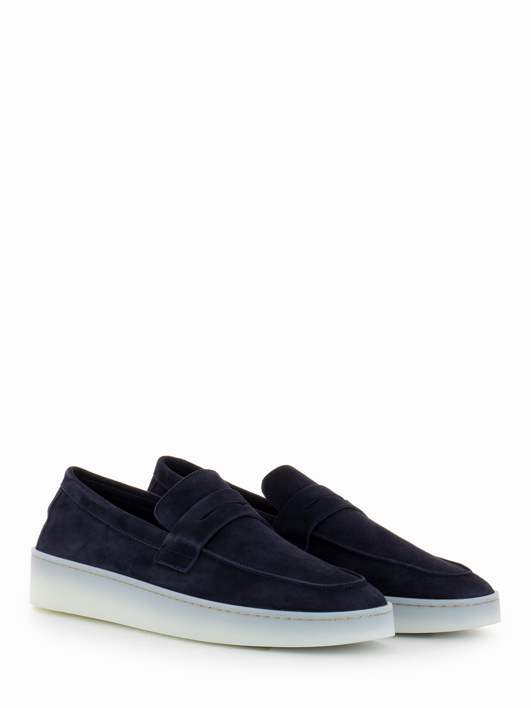 Mocassini Sportivo Daino blu