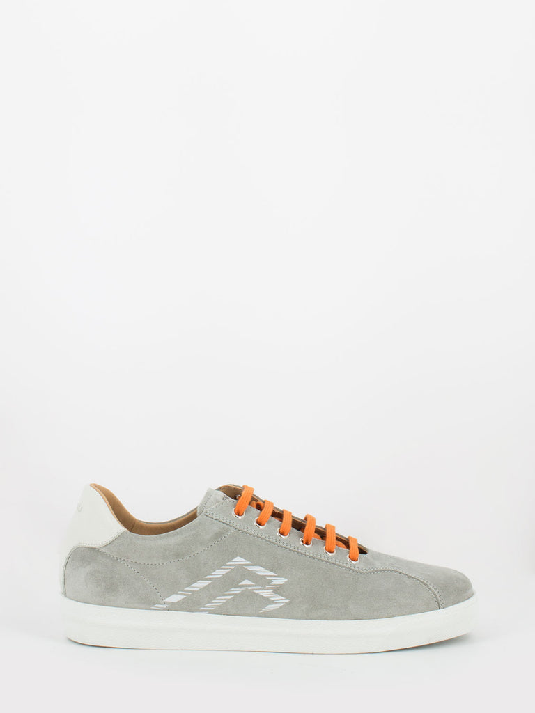 FRAU - Sneakers Amalfi in camoscio grigia