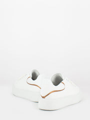 FRAU - Sneakers Plumemix XL white / bronze