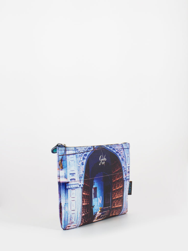 GABS - Beyonce pochette medium 517 azzurro jodhpur