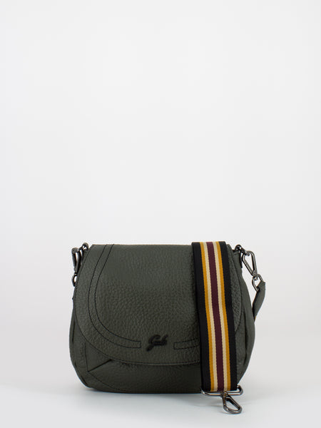 Borsa a spalla Meghan caribu light lux verde militare