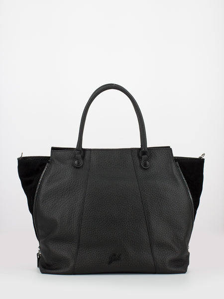 Shopper Ambra Medium caribu / crosta nera