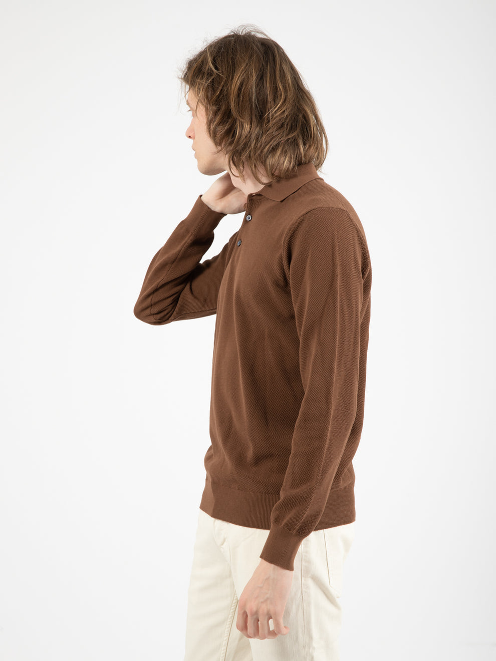 Polo Cooper marrone