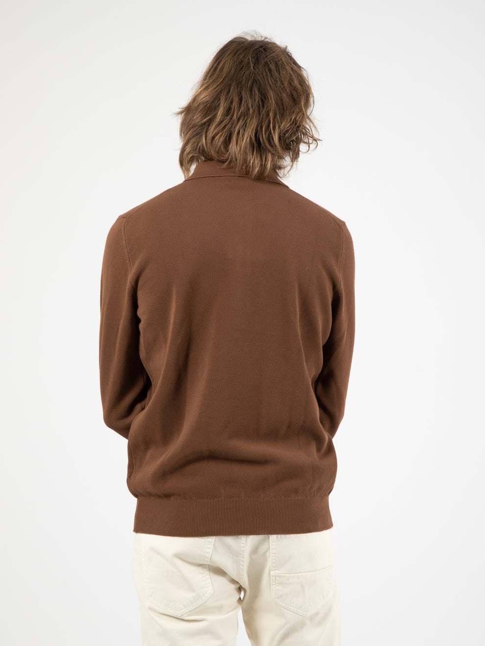 Polo Cooper marrone