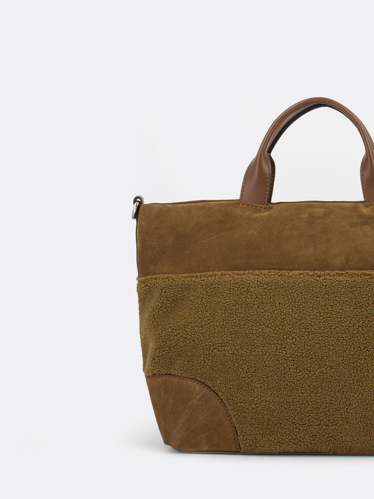 GIANNI CHIARINI - Borsa a mano Duna cognac