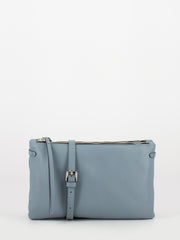 GIANNI CHIARINI - Borsa a tracolla Hermy double soft blue