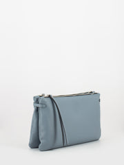 GIANNI CHIARINI - Borsa a tracolla Hermy double soft blue