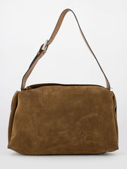 GIANNI CHIARINI - Borsa April scamosciata cognac