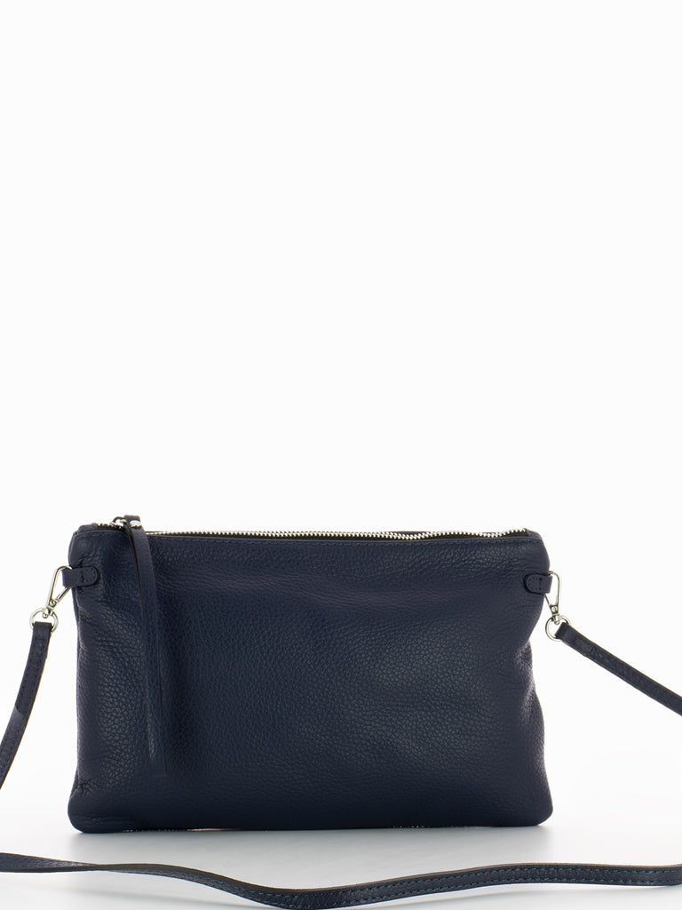 GIANNI CHIARINI - Pochette Hermy large navy