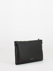 GIANNI CHIARINI - Pochette Hermy in pelle large nera